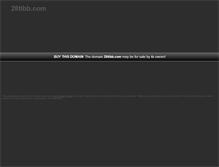 Tablet Screenshot of 28tlbb.com